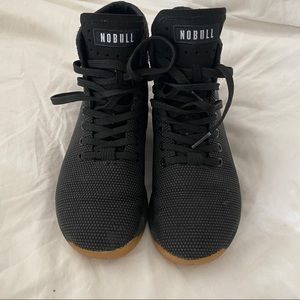 NoBull High-Top Black Gum Trainer
